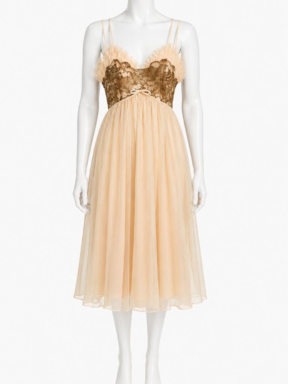 vanity fair nightgown Vintage 1960s Slip Dress 32 to 34 bust